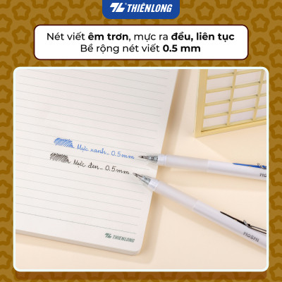 Combo 5/10/20 Bút gel Hoshi Thiên Long GEL-049/HS - Công nghệ Nhật Bản