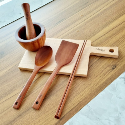 Combo Bếp Nấu Ăn - VAGOO - Làm Thủ Công Chống Thấm, Chống Ẩm Mốc, An Toàn Cho Sức Khoẻ