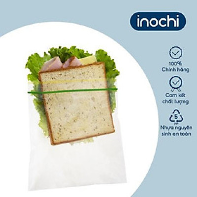 Túi zipper đa năng Shinshen 1L (loại bấm vàng xanh) - Hộp 20 túi