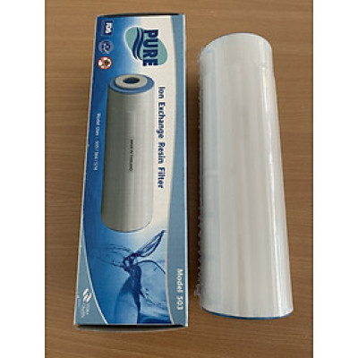 Lõi trao đổi ion Resin 10" Thái Lan - Hàng chính hãng