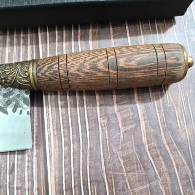 DAO BẾP - DAO THÁI HOA VĂN CAO CẤP MÃ A8 DT151 NT topcomshop vn