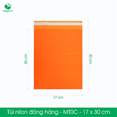 MT0 - 17x30 cm - Túi nilon gói hàng - 500 túi niêm phong đóng hàng