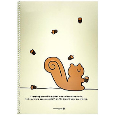 Sổ Lò Xo Jorong I Ddeok Kẻ Ngang - Morning Glory 10230-89765