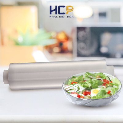 Lõi Màng Bọc Thực Phẩm PE SATIS 38cm x 450m Không Chứa Chất Phụ Gia Gây Hại Sức Khỏe Dùng Được Cho Lò Vi Sóng