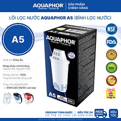 Lõi Lọc Nước AQUAPHOR A5 Thay Cho Bình Lọc Nước AQUAPHOR PRESTIGE, PROVANCE - Hàng Chính Hãng
