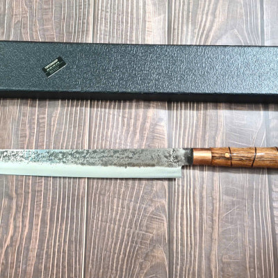 DAO BẾP PHÚC SEN SASHIMI MẶT HOA VĂN MÃ KJ1 N4