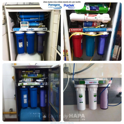 Lõi Lọc PARTEK PP-CATION Cao Cấp 2in1 PCA102 Lõi 10 inch 2-Trong-1 Lọc Cặn Bẩn Và Làm Mềm Nước PARAGON - Hàng Chính Hãng