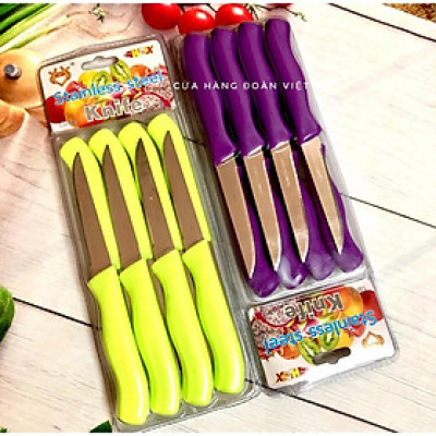 [MỚI] Dao Gọt Hoa Quả - Vĩ 12 Cây. Chuyên phục vụ Sp Gia dụng, Khuôn làm bánh, Dụng cụ học Sinh, Nhà hàng, Quán ăn, Gia