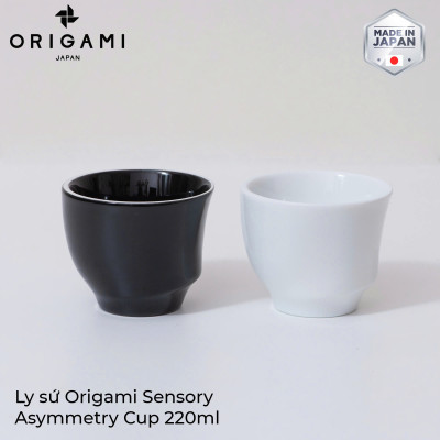 Ly sứ ORIGAMI Sensory Asymmetry Cup 220ml
