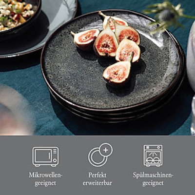 Đĩa Villeroy & Boch Lave gris Dessert Teller 10-4259-2640 Hàng chính hãng