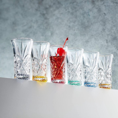 BỘ LY VODKA PHA LÊ GODINGER DUBLIN Vodka Glasses NHIỀU MÀU, 6 CHIẾC Hàng chính hãng