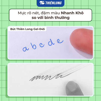 Bút gel Quick Dry Thiên Long GEL-045
