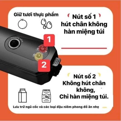 Máy Hút ChâJn Không Gia Đình – Tích Hợp Hàn Miệng Túi, Bảo Quản Rau Thịt Cá Siêu Hiệu Quả , DAO THỚT