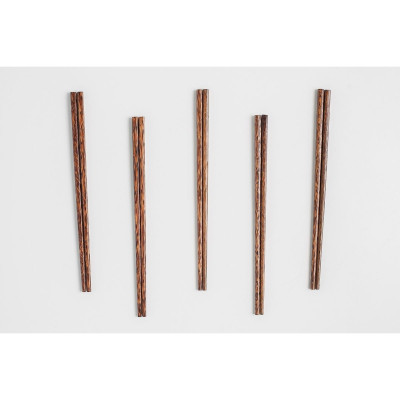 Bộ 10 đôi đũa dừa đá Thăng Long PHUSANG được làm từ gỗ tự nhiên không chất bảo quản dùng trong nhà hàng khách sạn và bàn ăn