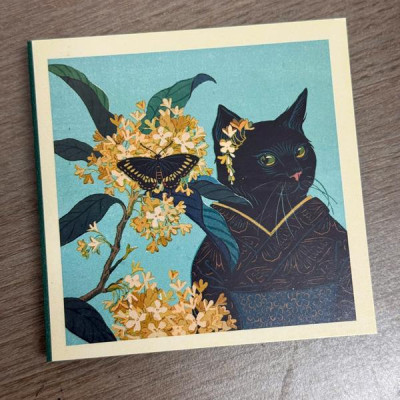 Sổ xé Mèo và hoa (Mẫu ngẫu nhiên) (Nhã Nam HCM)