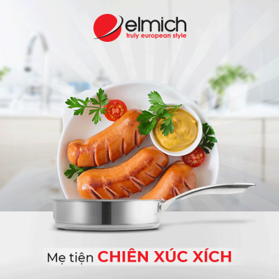 Bộ nồi và chảo inox Elmich baby EL-3795 size 16cm
