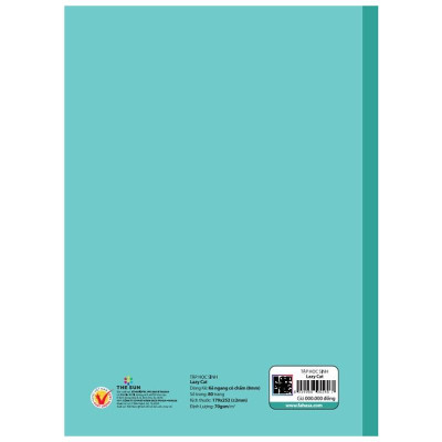 Tập Học Sinh Lazy Cat - Miền Bắc - Kẻ Ngang Có Chấm - 80 Trang 70gsm - Fahasa - Mẫu 3