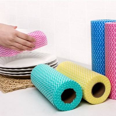 Combo 3 cuộn khăn lau bếp đa năng (giao màu ngẫu nhiên)