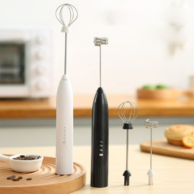 Máy tạo bọt cà phê cầm tay 3 chế độ sạc điện, máy đánh trứng mini đa năng sạc usb