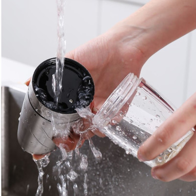 Máy Xay Tiêu Cầm Tay Tự Động Chạy Pin Kunbe - Cối Xay Hạt Gia Vị Có Đèn Led, Lõi Mài Gốm Ceramic Cao Cấp, Tiện Dụng