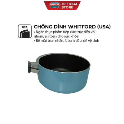 Nồi Quấy Bột Chống Dính Sunhouse SHG MP 14