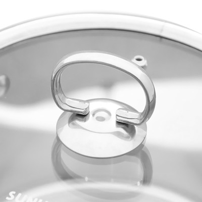 Bộ 3 Nồi Inox 5 Đáy Mama Sunhouse GN2IJC784SH - Trắng Bạc