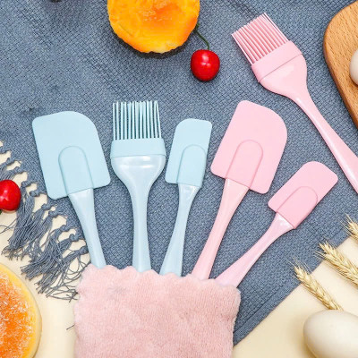 Bộ 3 dụng cụ làm bánh nấu ăn nhà bếp chất liệu silicon chịu nhiệt cao cấp