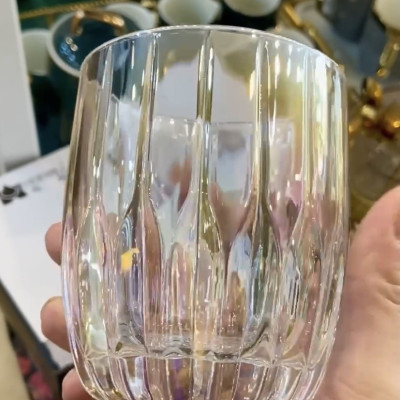 BỘ 6 LY THỦY TINH UỐNG NƯỚC CAO CẤP TRẮNG ANH TRAI - ANTH685