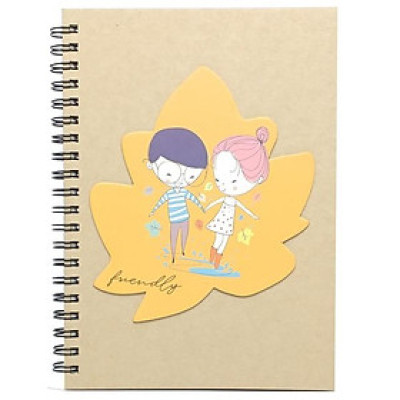 Sổ Lò Xo The Sun - Friendly (13x18cm) - Mẫu 3