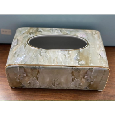 Bộ trà ấm chén sứ vân đá phong cách Châu Âu cao cấp quà tặng ý nghĩa