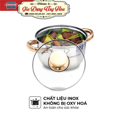 Bộ Nồi 5 Đáy Cao Cấp Bếp Từ Sunhouse SH781