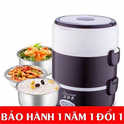 Cặp lồng ủ cơm cắm điện 3 tầng cao cấp