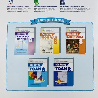 Sách - Bồi dưỡng Toán lớp 8 tập 1+2 (HB)