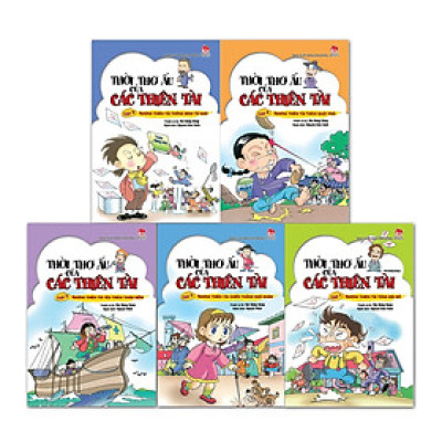 Thời Thơ Ấu Của Các Thiên Tài – trọn bộ 5 cuốn