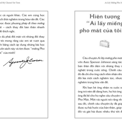 Ai Lấy Miếng Pho Mát Của Tôi ? Phiên Bản Dành Cho Độc Giả Trẻ