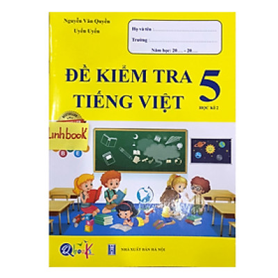 Sách - Đề kiểm tra tiếng việt 5 học kì 2