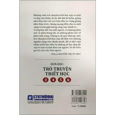 Sách - Trò Chuyện Triết Học - Tập 1, 2, 3 - Thời Đại