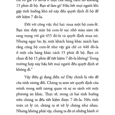 Phi Lý Trí - Cuốn sách cực hay viết về những động lực ẩn sau các quyết định của chúng ta, những hành vi phi lý trí của con người: Tặng Sổ Tay Giá Trị (Khổ A6 Dày 200 Trang)