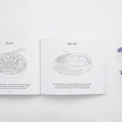 Sách tô màu - Lê la ẩm thực Măm măm khắp chốn (VT)