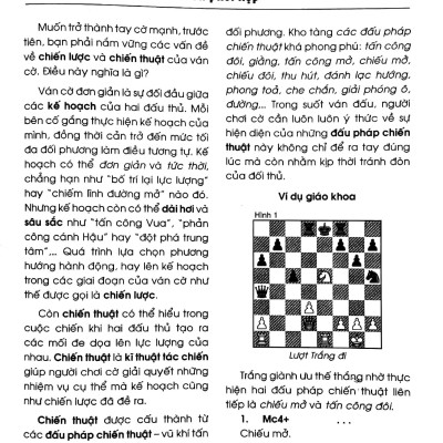 Sách - Cờ Vua - Tập 3 - Chiến Thuật Kỹ Thuật Tác Chiến (Tái Bản 2024)