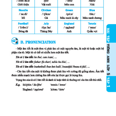 Global Success - Bài Tập Tiếng Anh Lớp 5 - Tập 1 (Có Đáp Án)