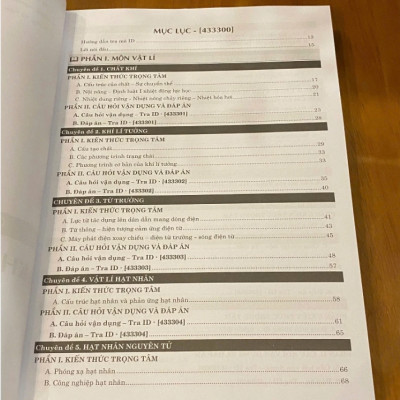 Sách Luyện Đề & Tổng Ôn Thi Khoa Học Tự Nhiên (Vật Lí, Hóa Học, Sinh Học) - Đánh Giá Năng Lực & THPT Quốc Gia | HSA BOOKs