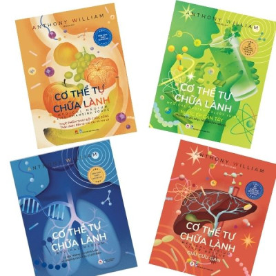 Combo 4 cuốn: Cơ Thể Tự Chữa Lành