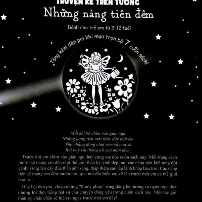 Sách Chiếu Bóng - Bedtime Shadow - Truyện Kể Trên Tường - Những Nàng Tiên Đêm