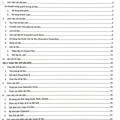 Microsoft Word 2019 (Tái Bản 2024)