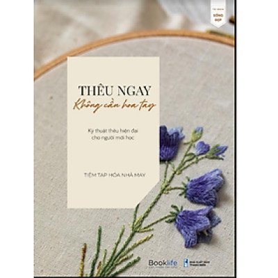 Sách THÊU NGAY KHÔNG CẦN HOA TAY