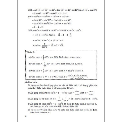 Sách - Toán Nâng Cao Hình Học Lớp 9 - Dùng Chung Các Bộ SGK Hiện Hành - Hồng Ân