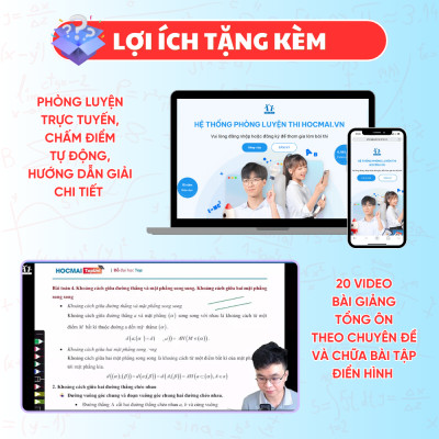 [Lớp 9 chương trình mới] Sách Bứt phá 9+ điểm thi vào 10 môn Toán - Tổng ôn và luyện đề - HOCMAI