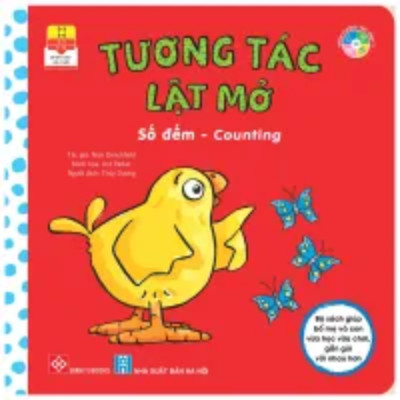 Combo 4Q  Sách Song Ngữ Việt  Anh Tương Tác Lật Mở: Hình Dạng - Shapes + Các Từ Trái Nghĩa - Opposites + Số Đếm - Counting + Màu Sắc - Colours