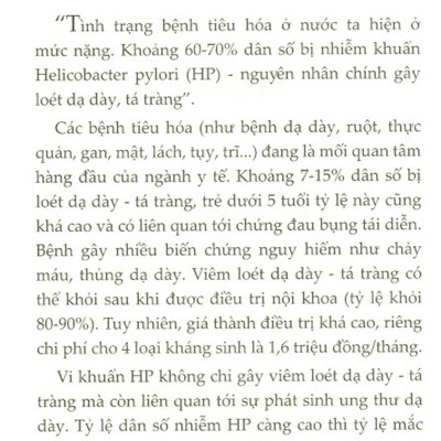 Cẩm Nang Phòng & Điều Tr.ị - Bệnh Dạ Dày & Ống Tiêu Hóa - PD